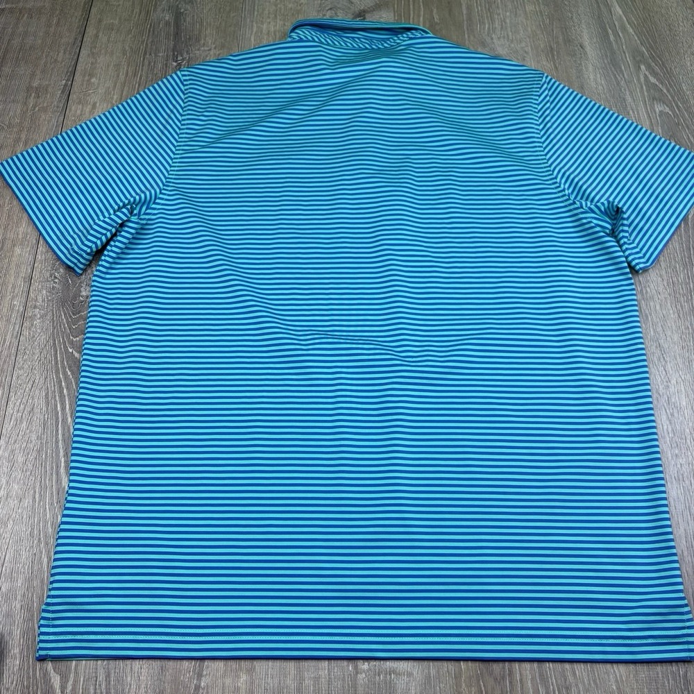 Vineyard Vines Performance Polo Golf Shirt Striped Short Sleeve Men Large Bundle - Picture 13 of 13